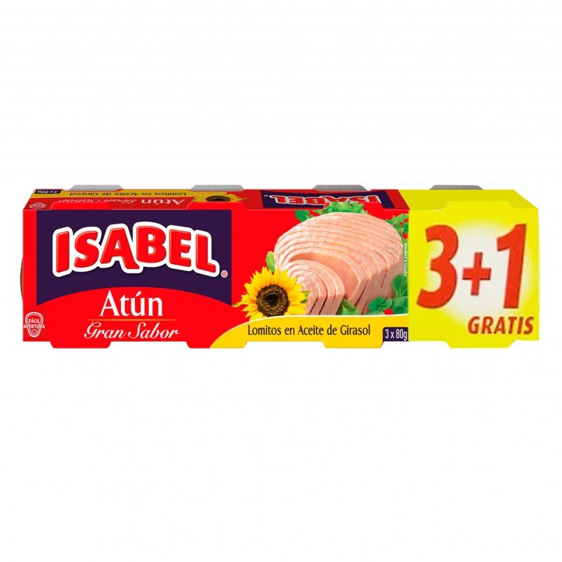 ATUN ISABEL CUATRIPAK